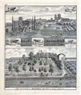 David Beck Stock Farm Residence, C. H. Green, Farm Ridge, La Salle County, La Salle County 1876